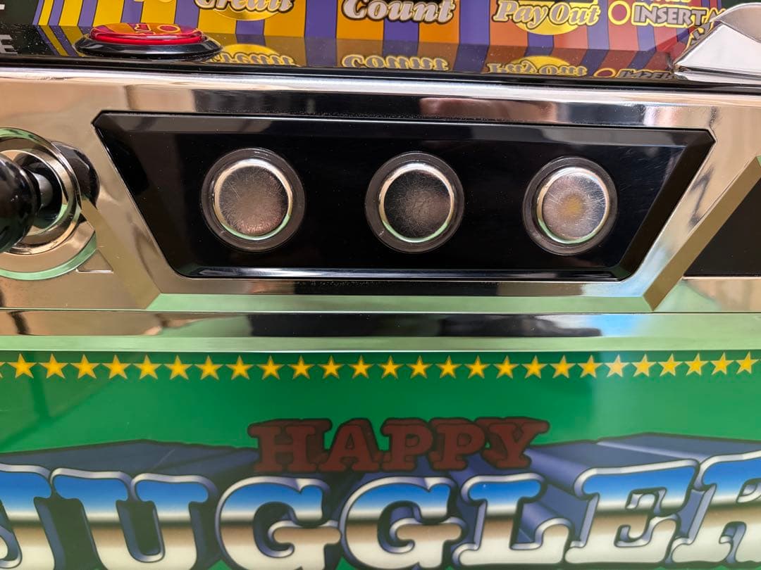 実機 税込 北電子 ＳハッピージャグラーＶⅢＥＡ　タッチパネル式データカウンター