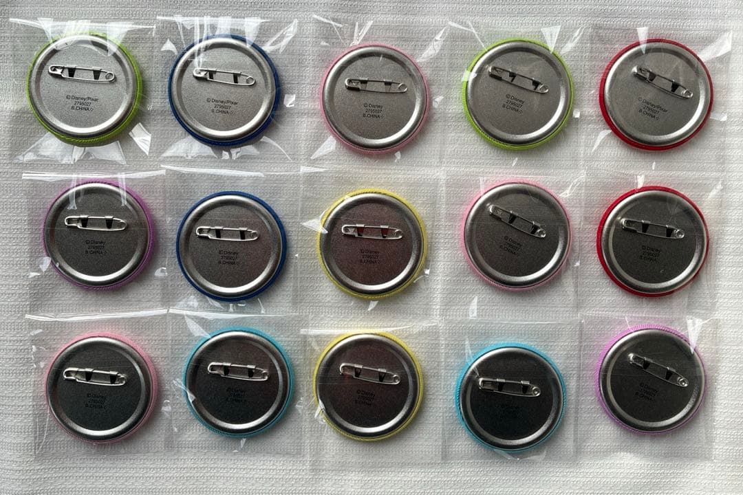 ディズニー刺繍缶バッジ2 コンプリート（15種）