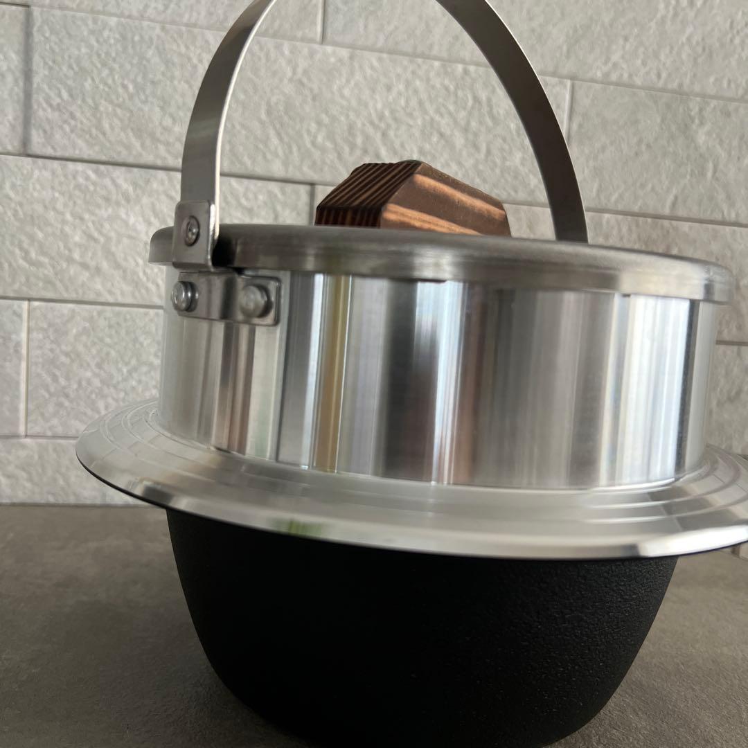 UNIFLAME キャンプ羽釜　5合炊き　ユニフレーム　3点セット