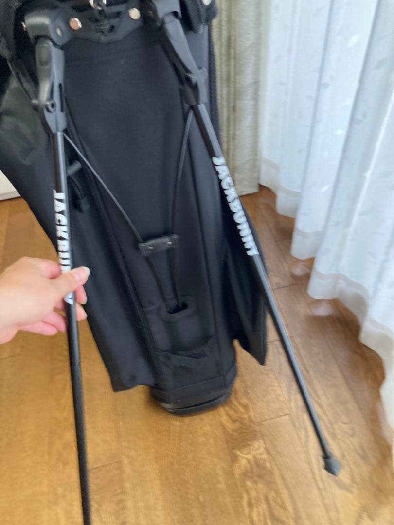 ▪️▪️人気モデル▪️▪️JACK BUNNY スタンド式キャディバッグ　BLACK