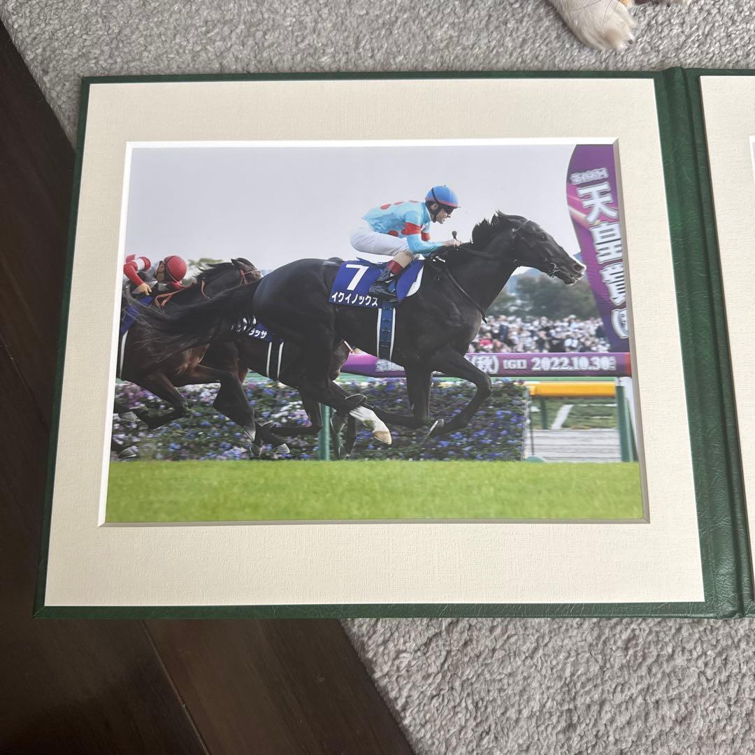 イクイノックス　22年天皇賞優勝記念アルバム　競馬