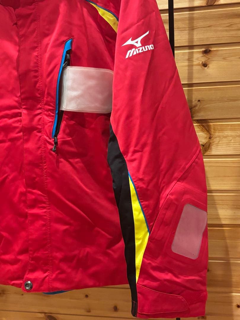 Mizuno 赤 スキーウェア 上下セット（M）