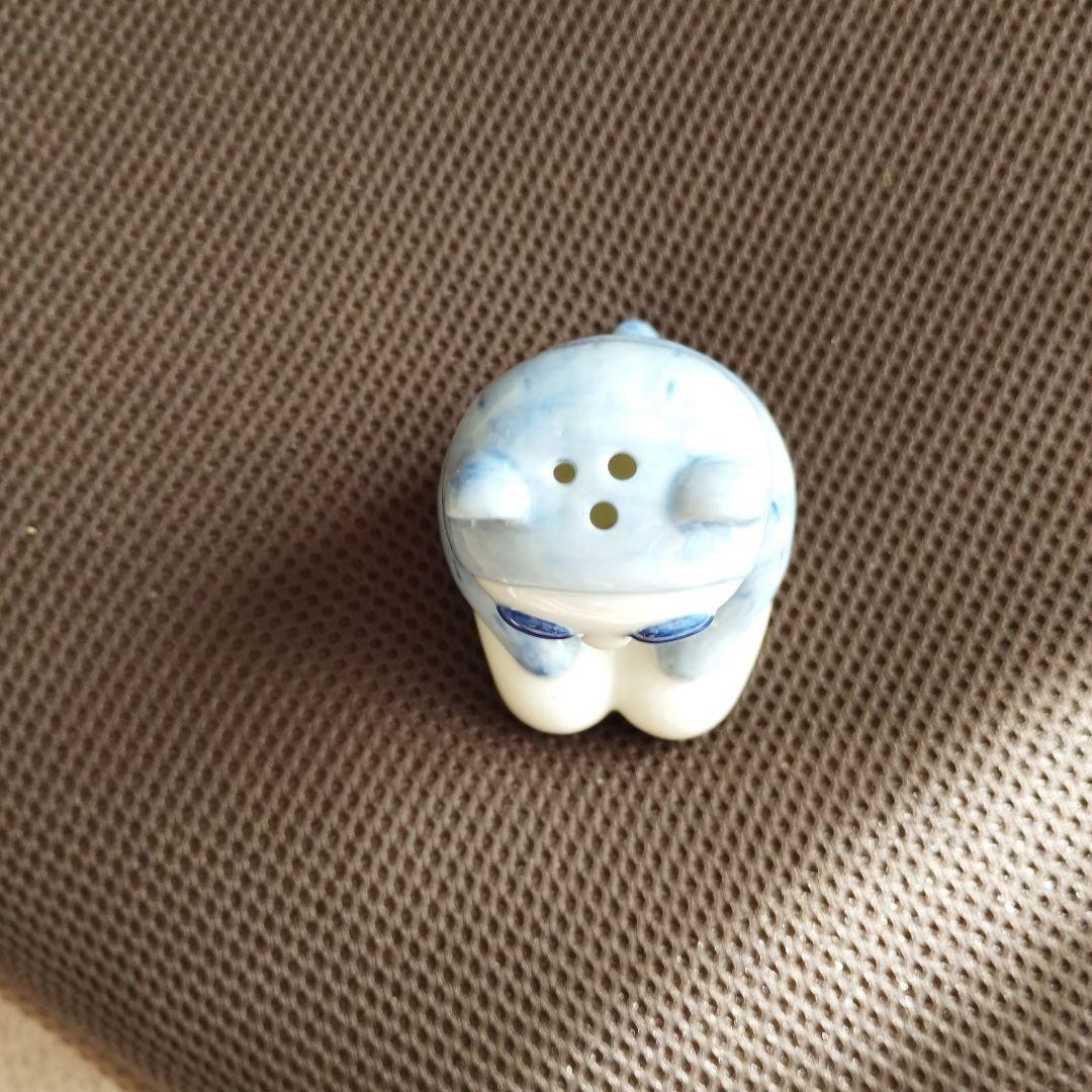 伝染るんです かわうそ君 陶器の置物