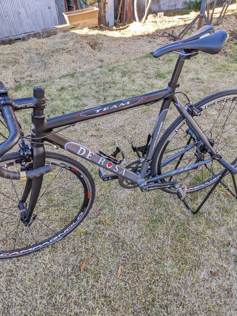 美品 デローザ DE ROSA カンパ アテナ カーボン イタリアン バイク