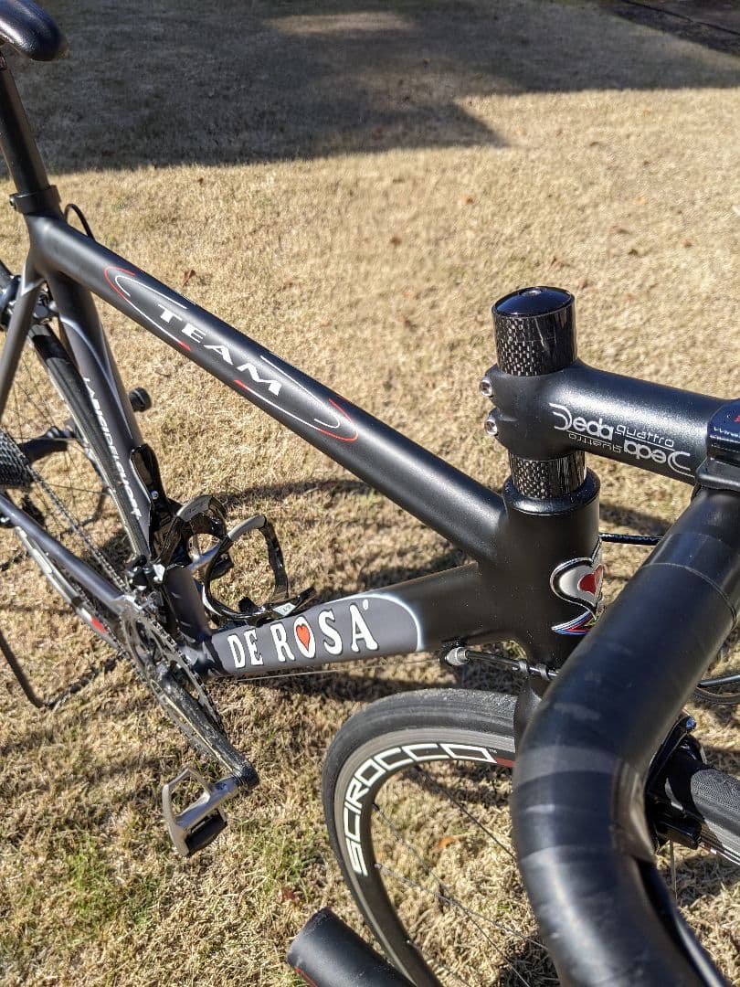 美品 デローザ DE ROSA カンパ アテナ カーボン イタリアン バイク
