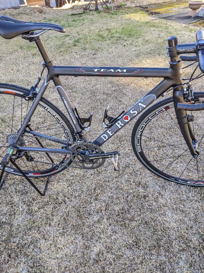 美品 デローザ DE ROSA カンパ アテナ カーボン イタリアン バイク