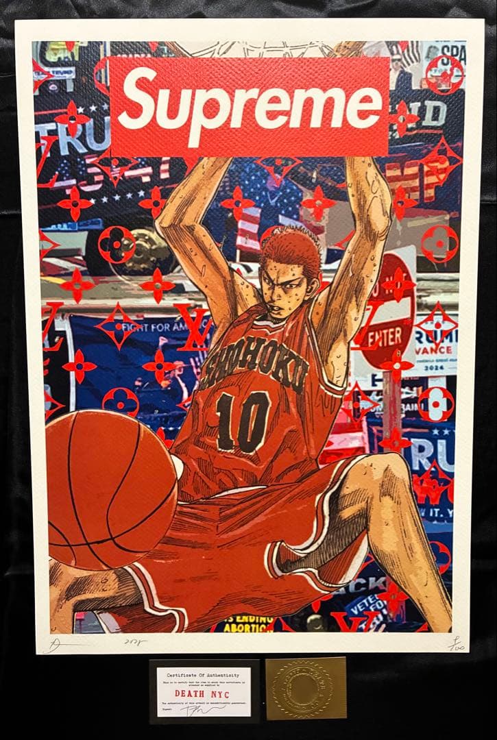 【2枚セット】世界限定100枚 DEATH NYC アート ポスター sd②