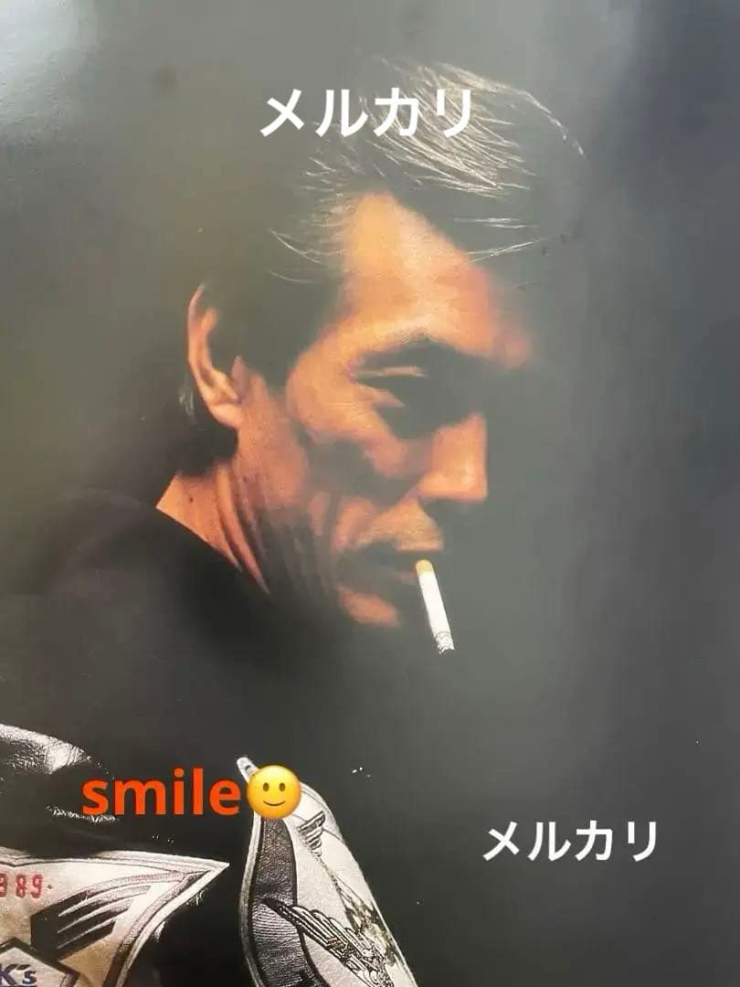 渋い！ 岩城滉一 K'sGAME くわえタバコ ポスター クールス cools