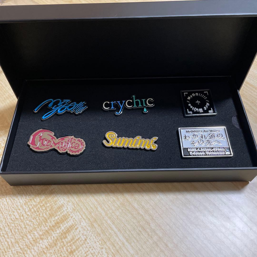 わかれ道の、その先へ　2DAYS通しチケット特典　ピンズセット