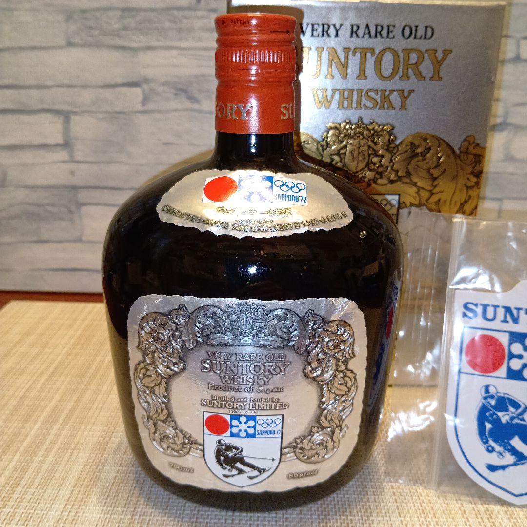 ★ 希少古酒 特級 '72札幌冬季五輪 記念ボトル / サントリー オールド