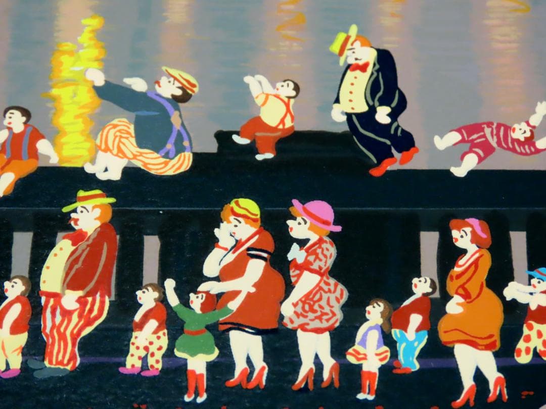 【ヒロ・ヤマガタ】　ラブレター　シルクスクリーンシート　山形博導　額装可