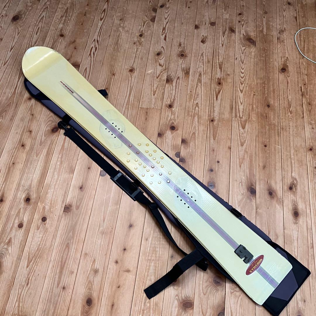 BC Stream スノーボード(約150cm)、ボードケース付