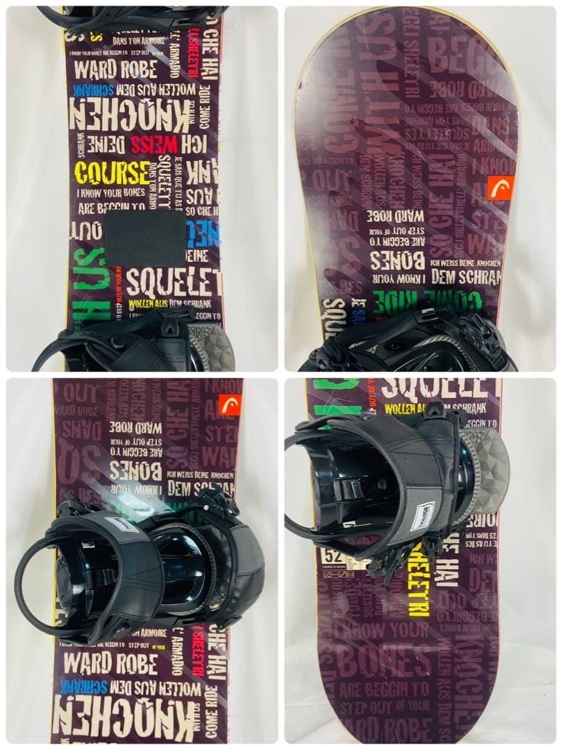 【良品】 HEAD COVRSE D-ROCKA 152cm スノーボード