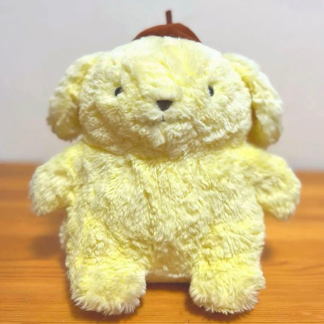 【超希少】ポムポムプリン ぬいぐるみ M サンリオ レトロ レア 1996 初期