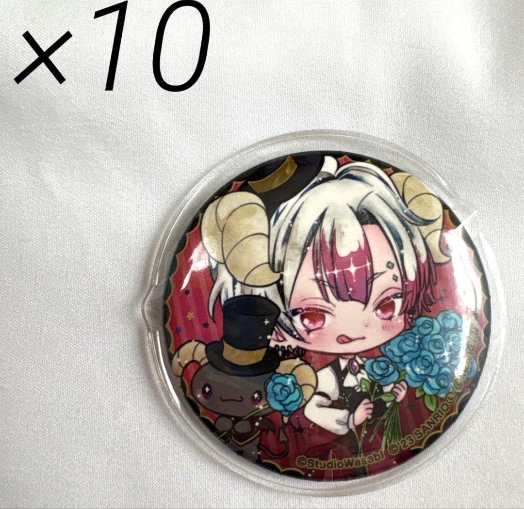 あくねこ　アモン　サンリオ　アニカプ　缶バッジ　10個セット