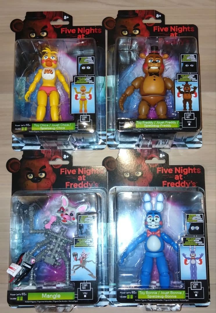 ファイブナイツアットフレディーズ2 アクション フィギュア コンプ