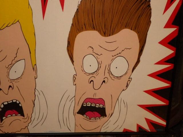 90'S★ビーバス&バットヘッド★ポスター★24★MTV★ビンテージ★USA雑貨