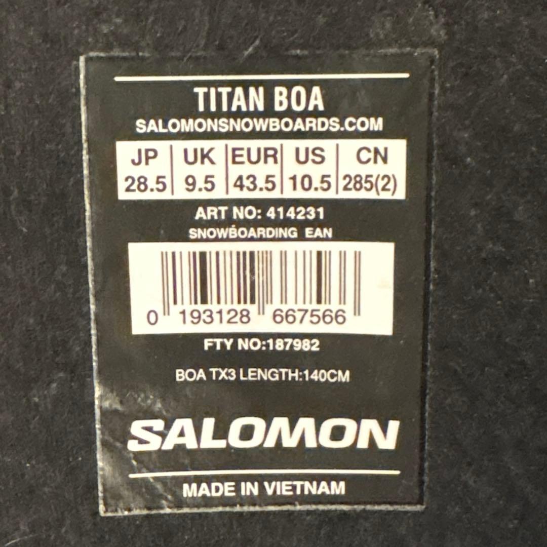 SALOMON サロモン TITAN BOA タイタン 28.5