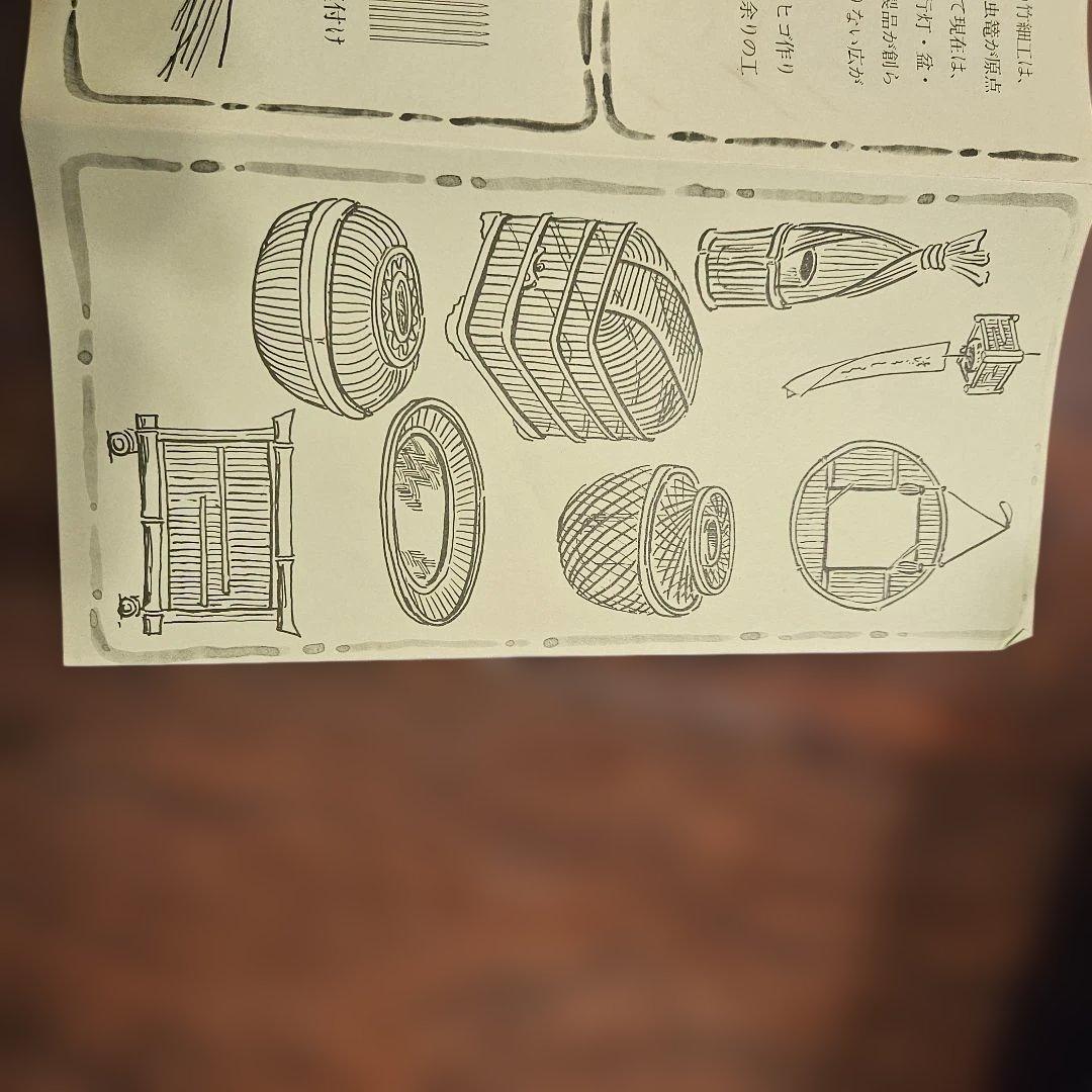 【未使用】駿河　竹細工　八角　茶托