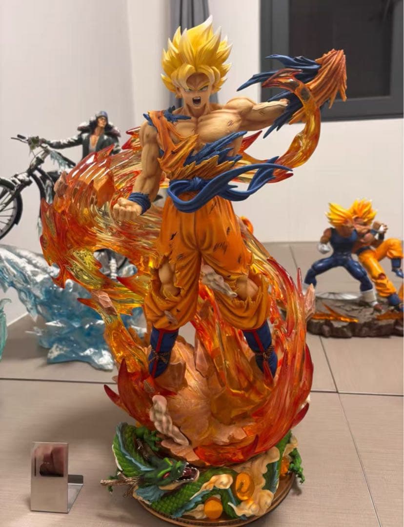 ドラゴンボール 孫悟空 ガレキ ガレージキット スタチューX②④⑦