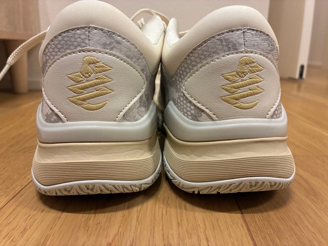 【美品　27㎝】エゴザル　バッシュ　 エゴブレイズ　WHITE SNAKE