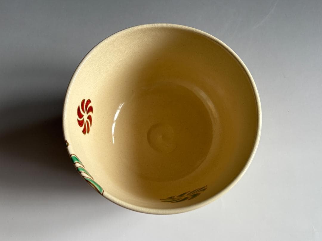 16代永楽善五郎　即全　仁清写　寿獅子茶碗　茶道具