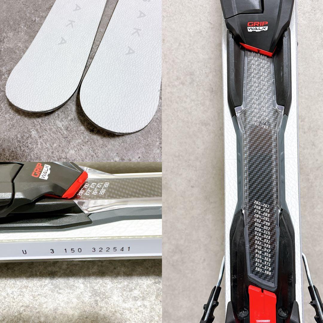 2025 オガサカ UNITY FS-3 150 スキー板 白 オールラウンド