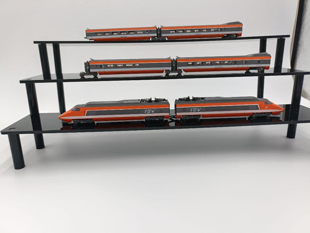 KATO TGV 10-198 + 10-199 フル編成セット(b)