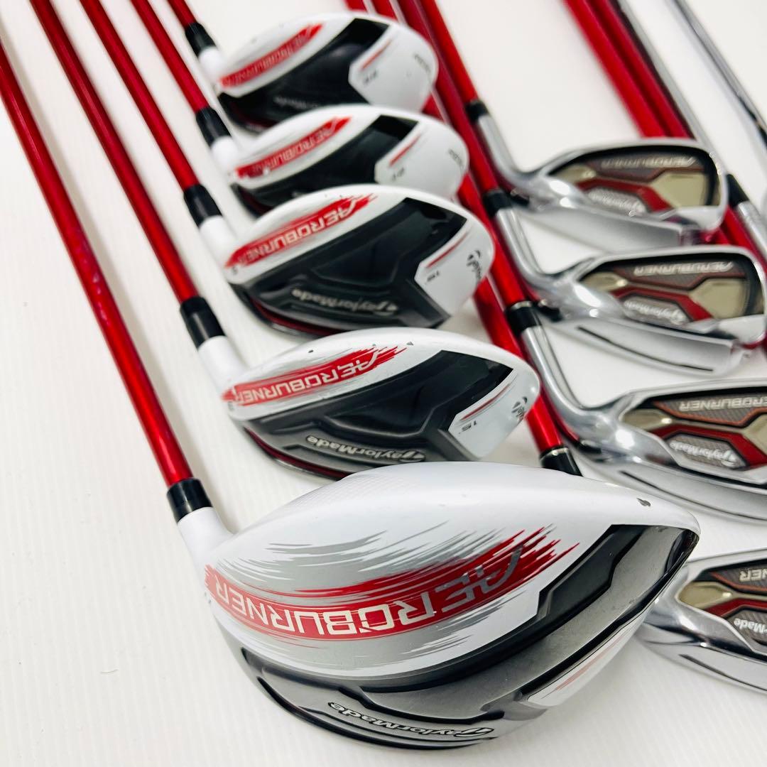 テーラーメイド ゴルフセット エアロバーナー クラブセット ゴルフ一式 カーボン