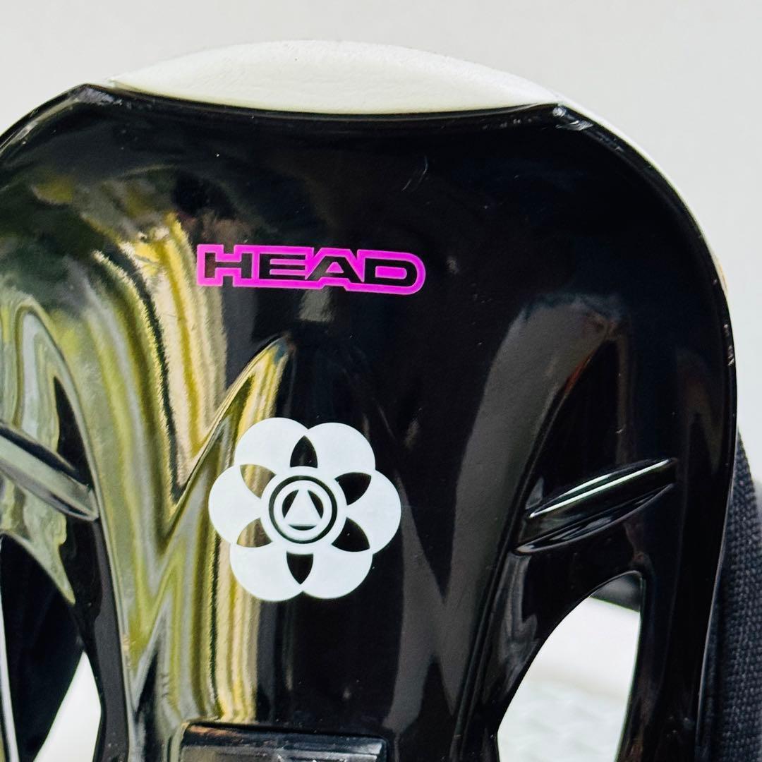 sサイズ　head スノーボードビンディング 黒/白初心者女性レディース