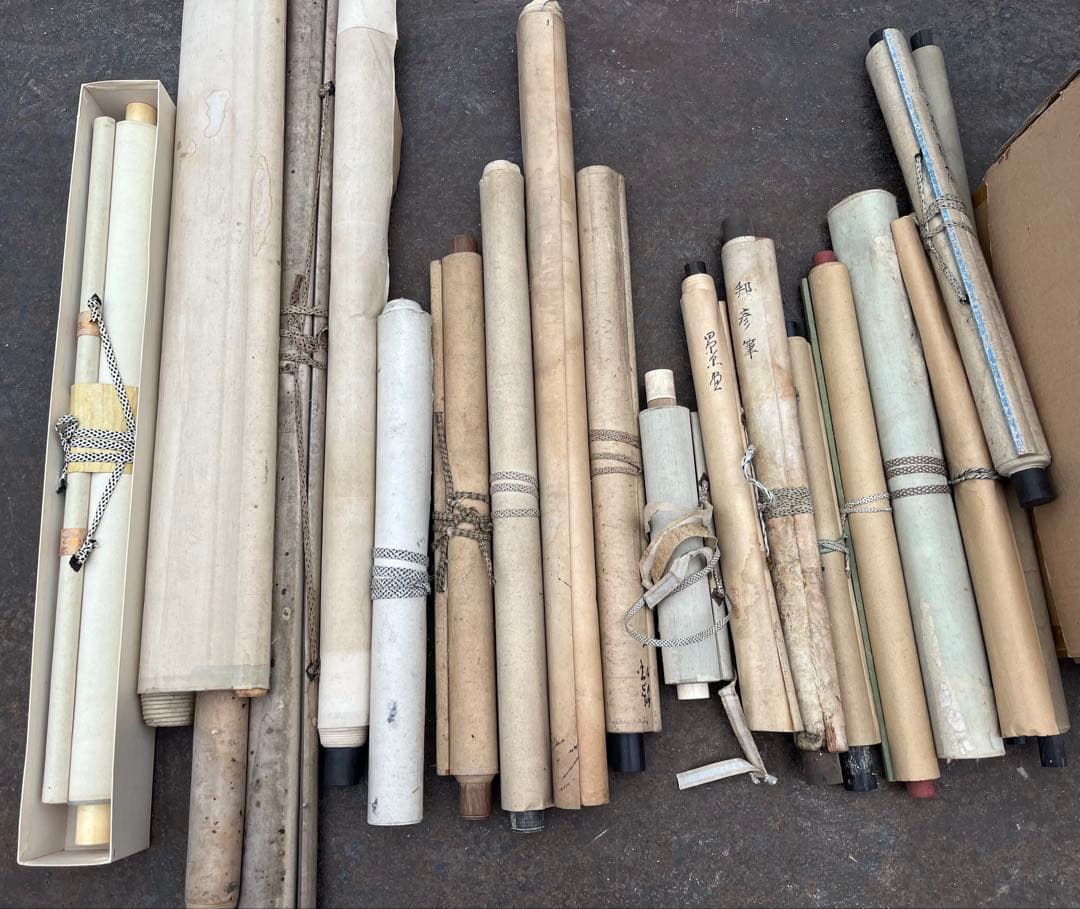 掛軸セット　蔵出し　掛け軸まとめ売り　お宝発見