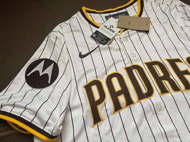 ダルビッシュYu11パドレスLimitedバットマンパッチ付ジャージL