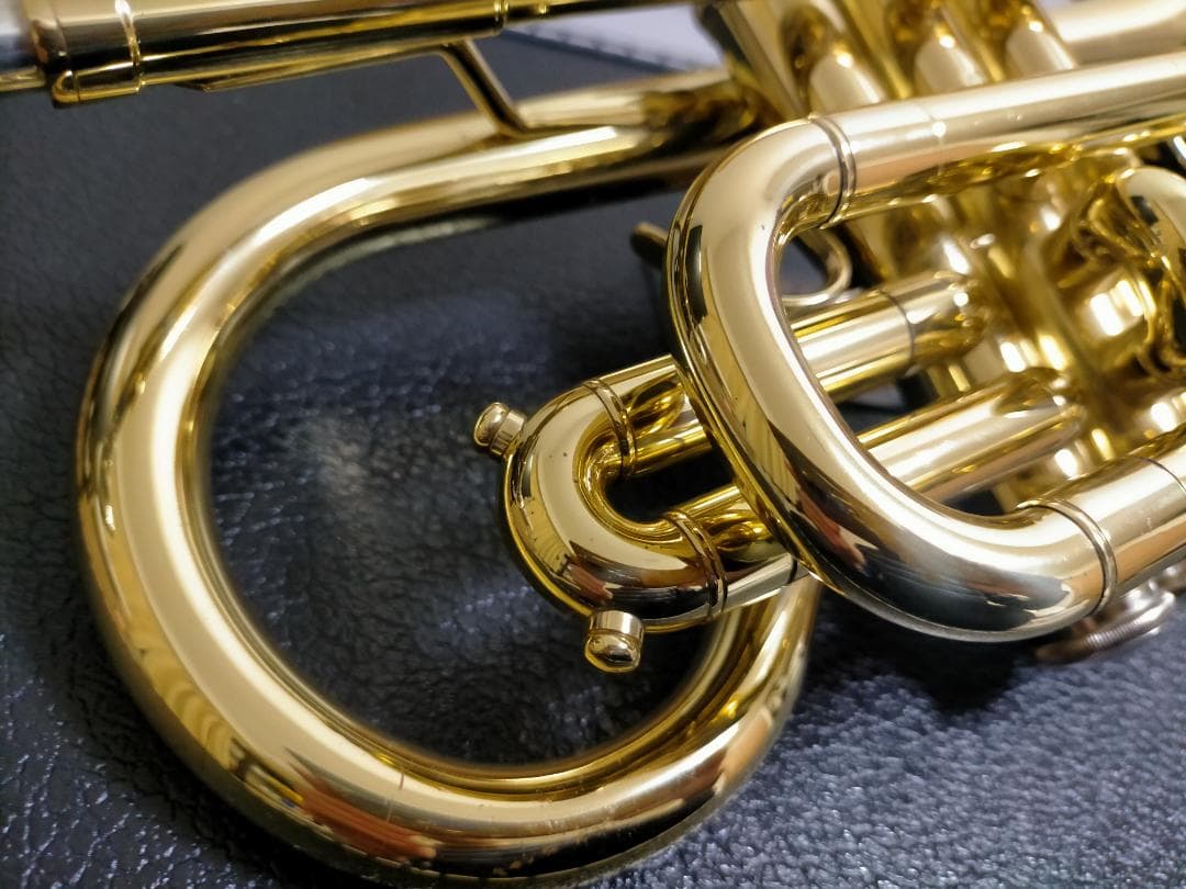 g*a様 【ベル傷あり】マルカート コルネット本体 ゴールドラッカー ケース付き