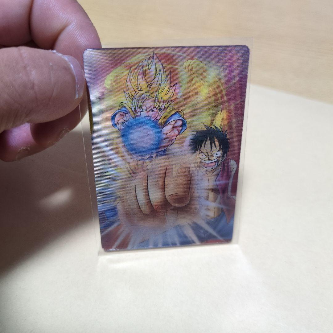 新品未開封　ドラゴンボール　ワンピース 40th コラボカード　孫悟空　エース