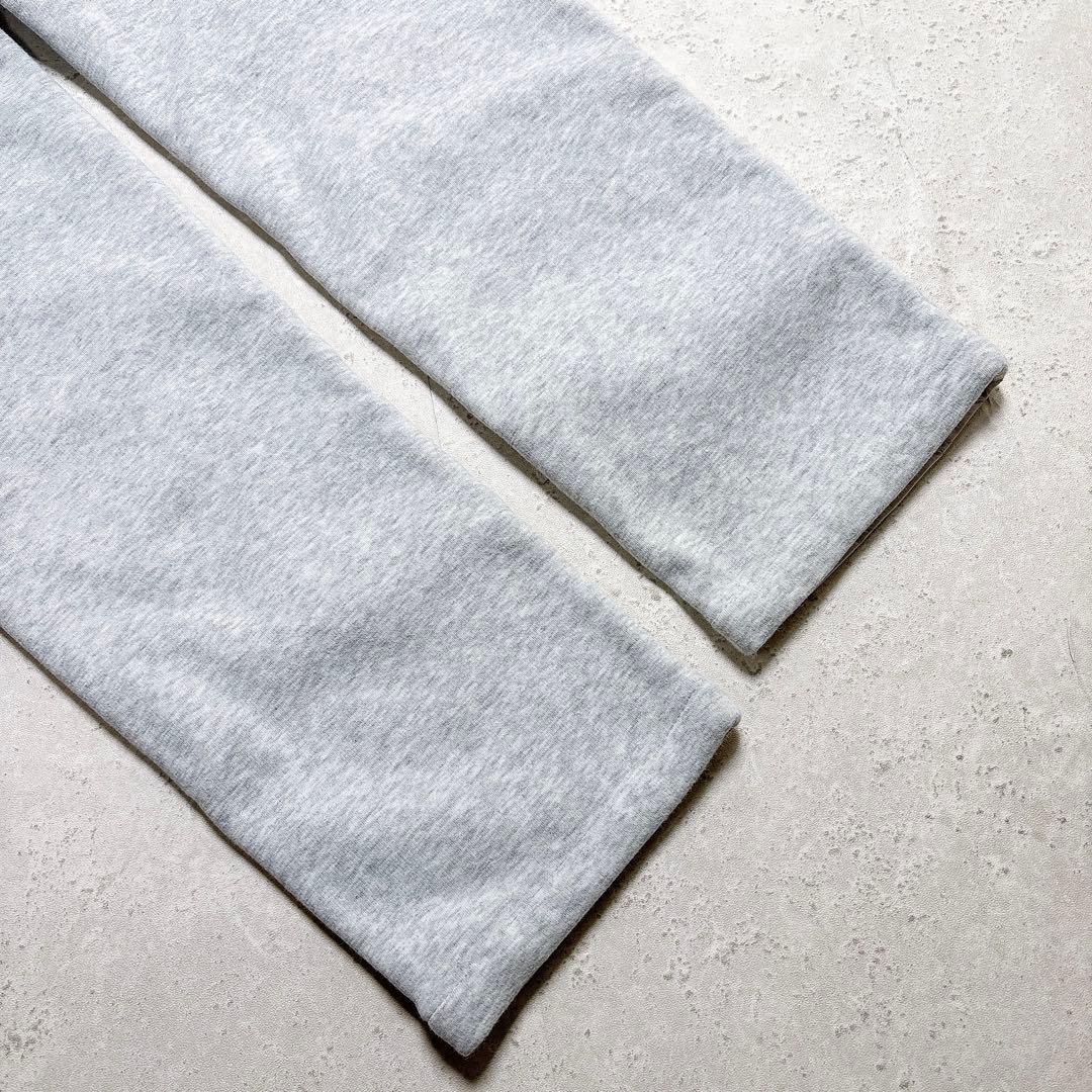 Lサイズ　アンパスィ　キルティングパンツ　スウェット　ラインストーンロゴ　グレー