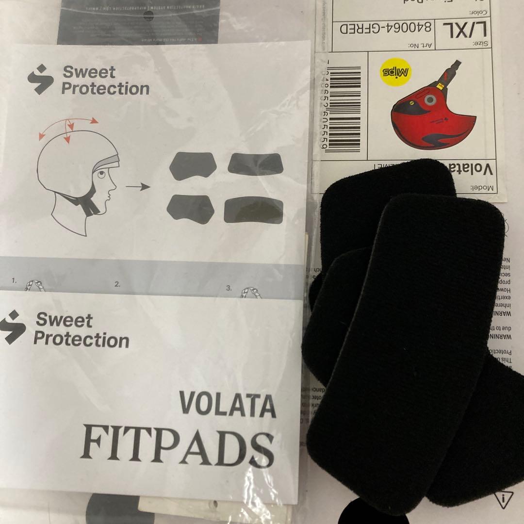 スウィートプロテクション ヘルメット Gloss Fiery Red赤 L/XL