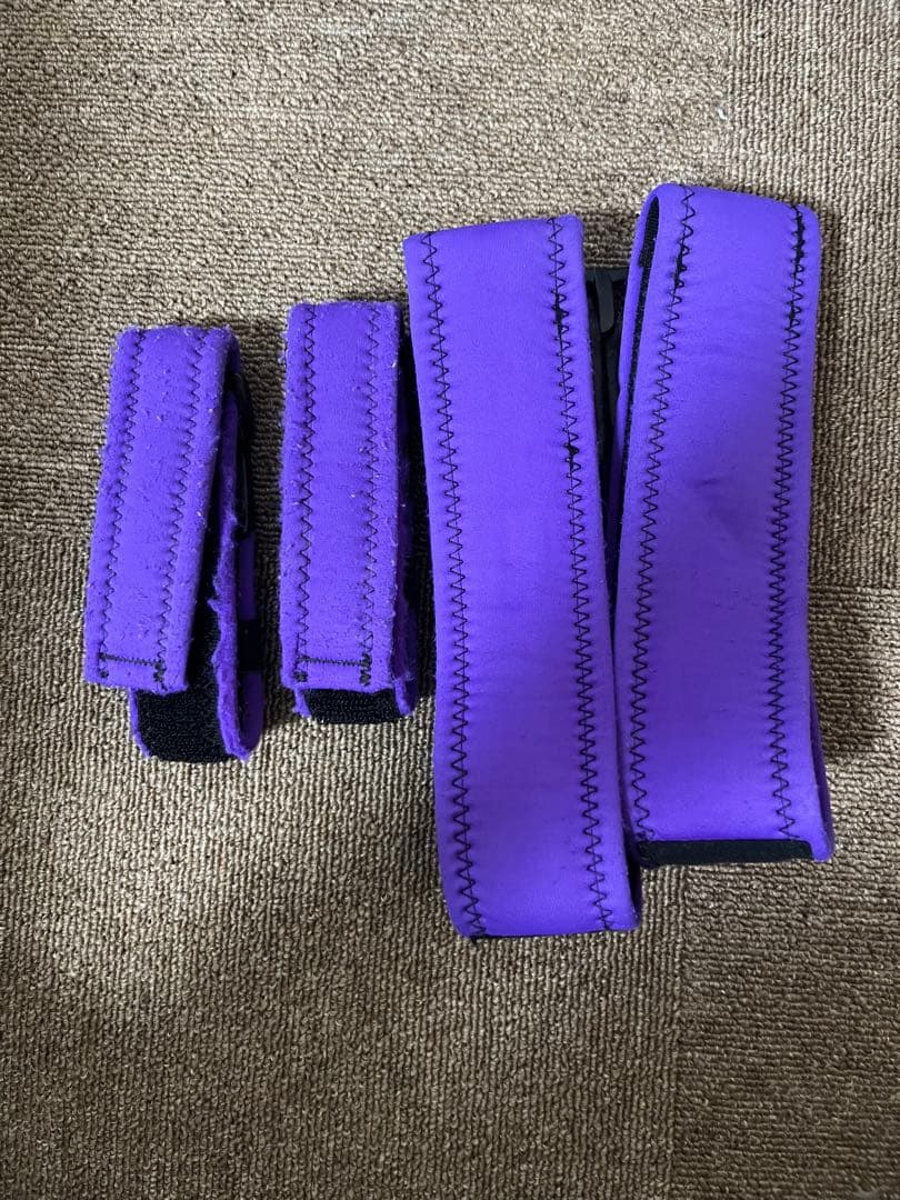 紫色 加圧トレーニング・パワーベルト 正規品4個セット