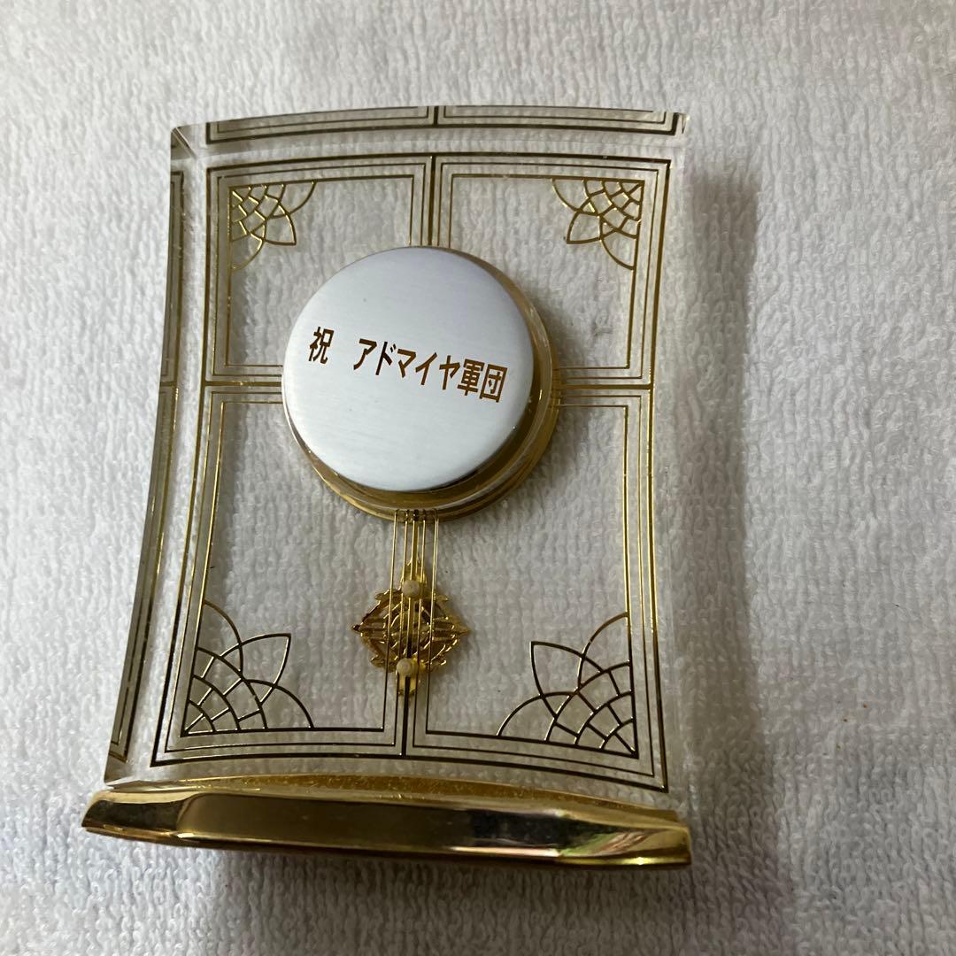 アドマイヤ軍団　競馬　ミキモト　非売品　置き時計