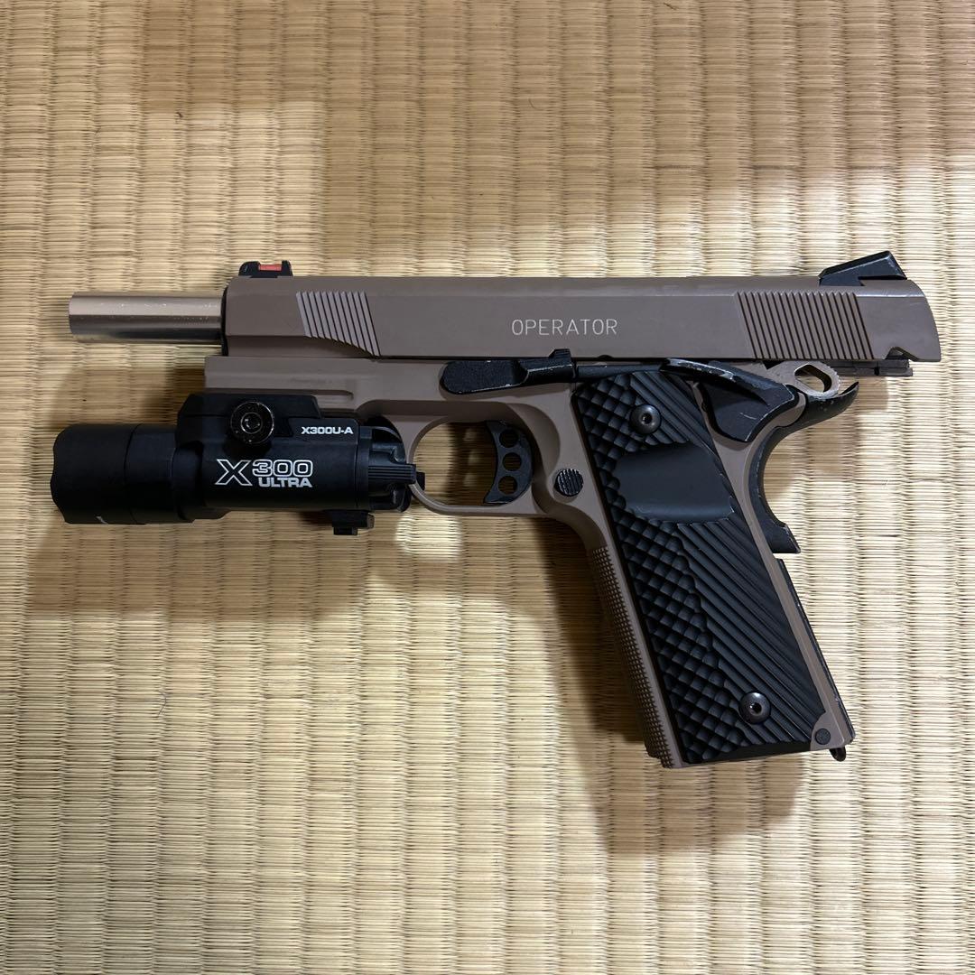 M45 DOC ガスガン タンカラー X300ULTRA付き