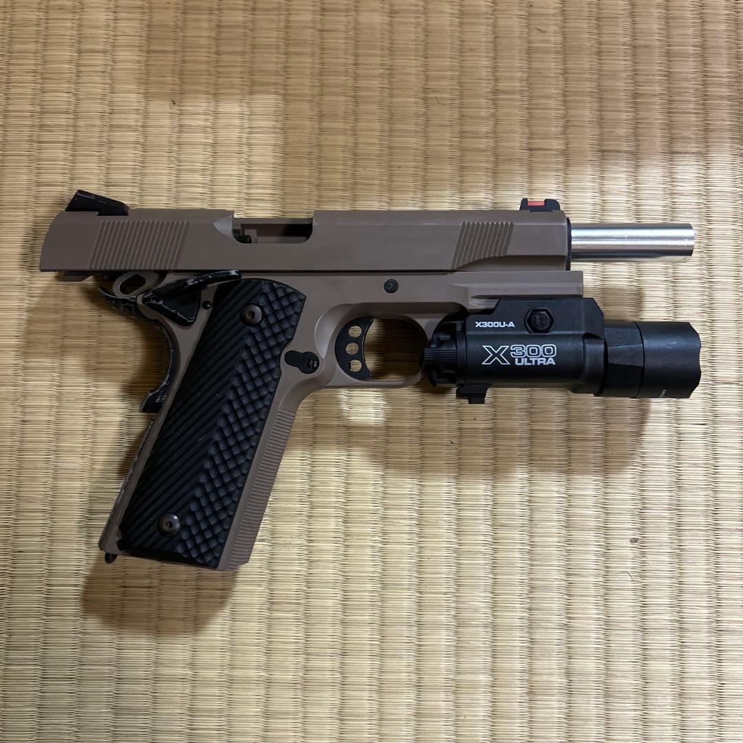M45 DOC ガスガン タンカラー X300ULTRA付き