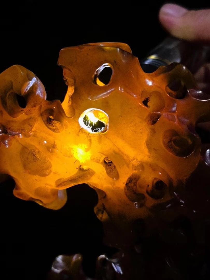 中国古美術・太湖石の印鑑・寿山田黄印章・置物・純手彫り・風水開運・案頭・文房具