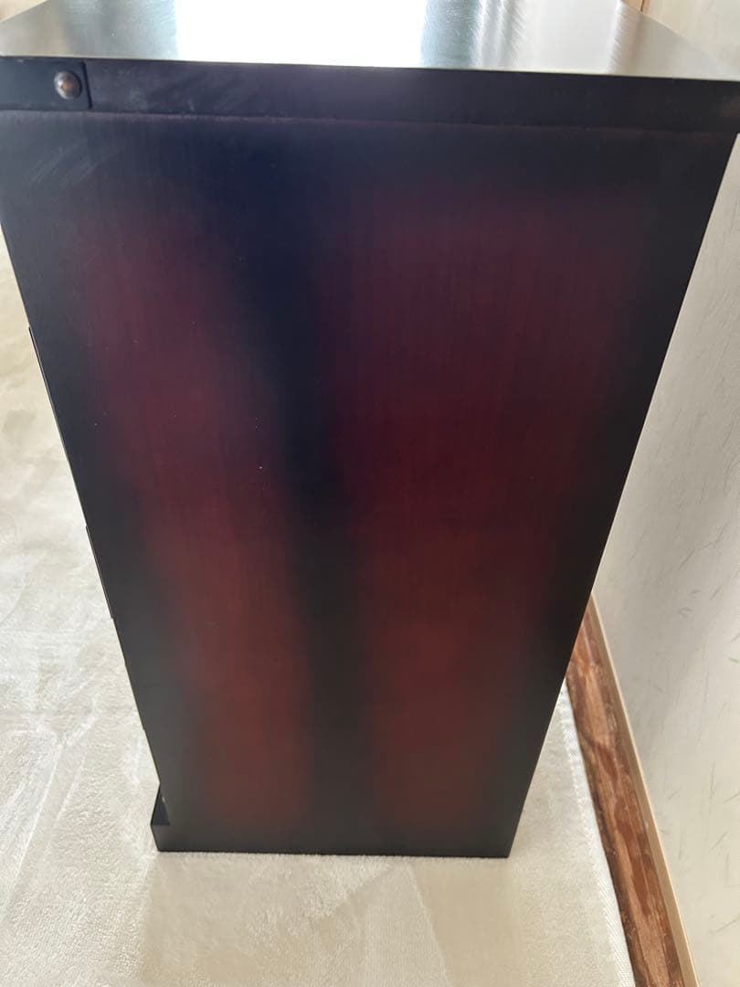 ★送料込み★ 和タンス　木製5段箪笥 ダークブラウン　和風たんす