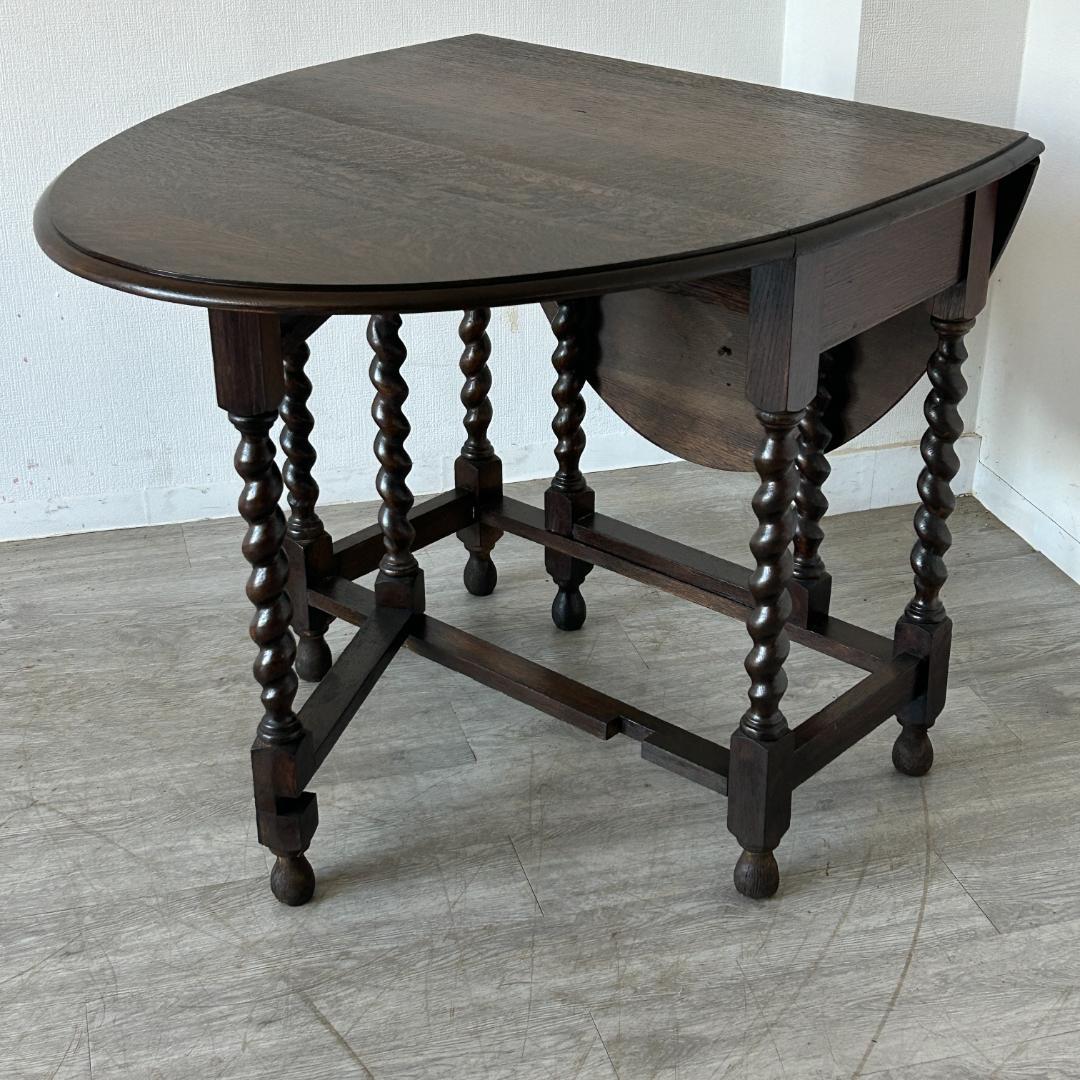 イギリス アンティーク家具 ゲートレッグテーブル 1930年頃 887A