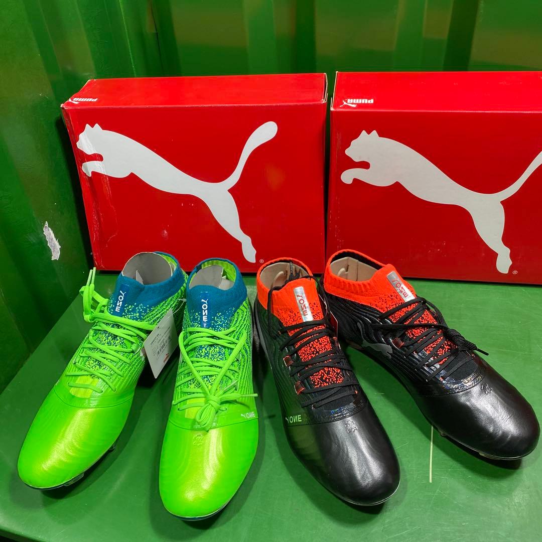 【極美品】PUMA スパイク 18.1 FG 30.5cm×2　01230955