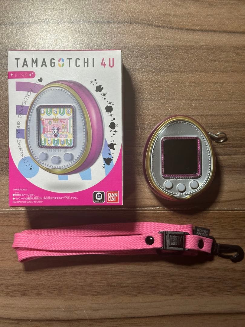 【動作確認済み】たまごっち 4U ピンク　箱付き