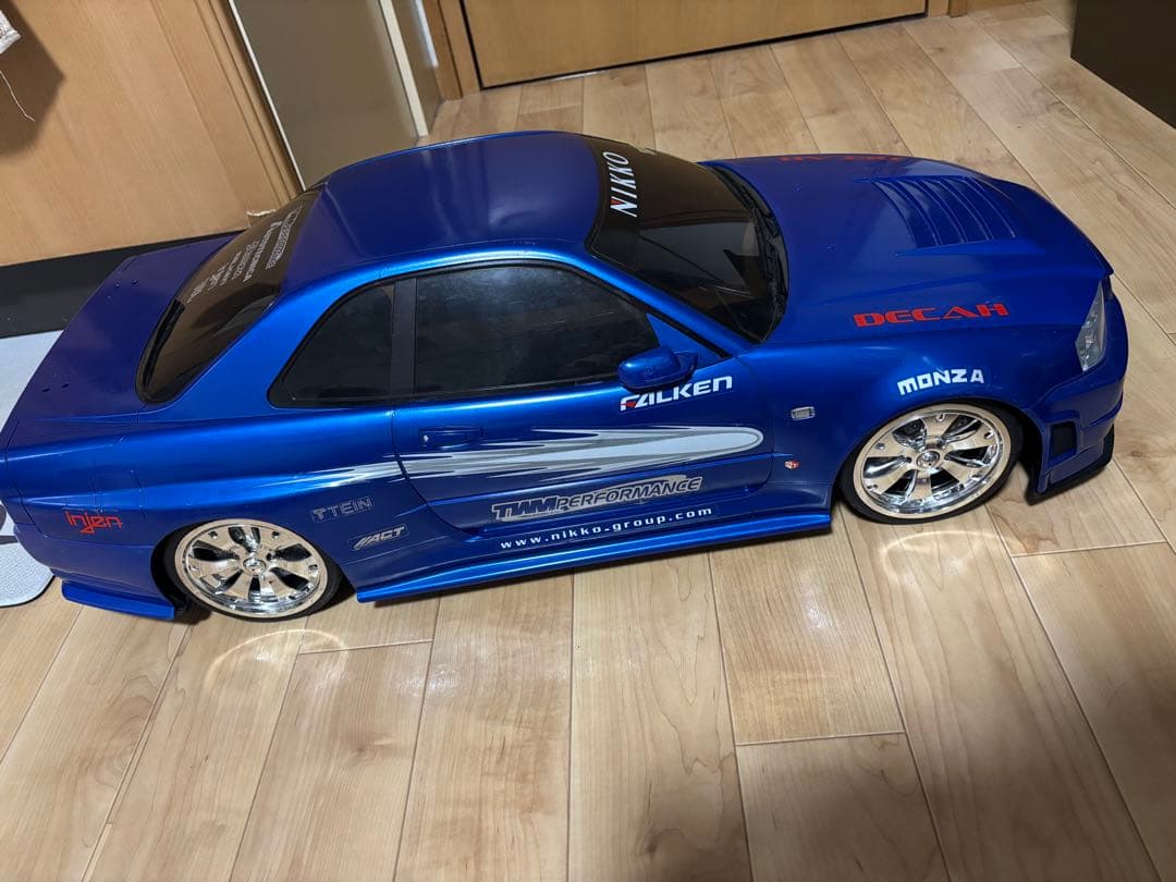 NIKKO RC GT-R 1/5 青色激レア　完全動作品！！送料込み！絶版品