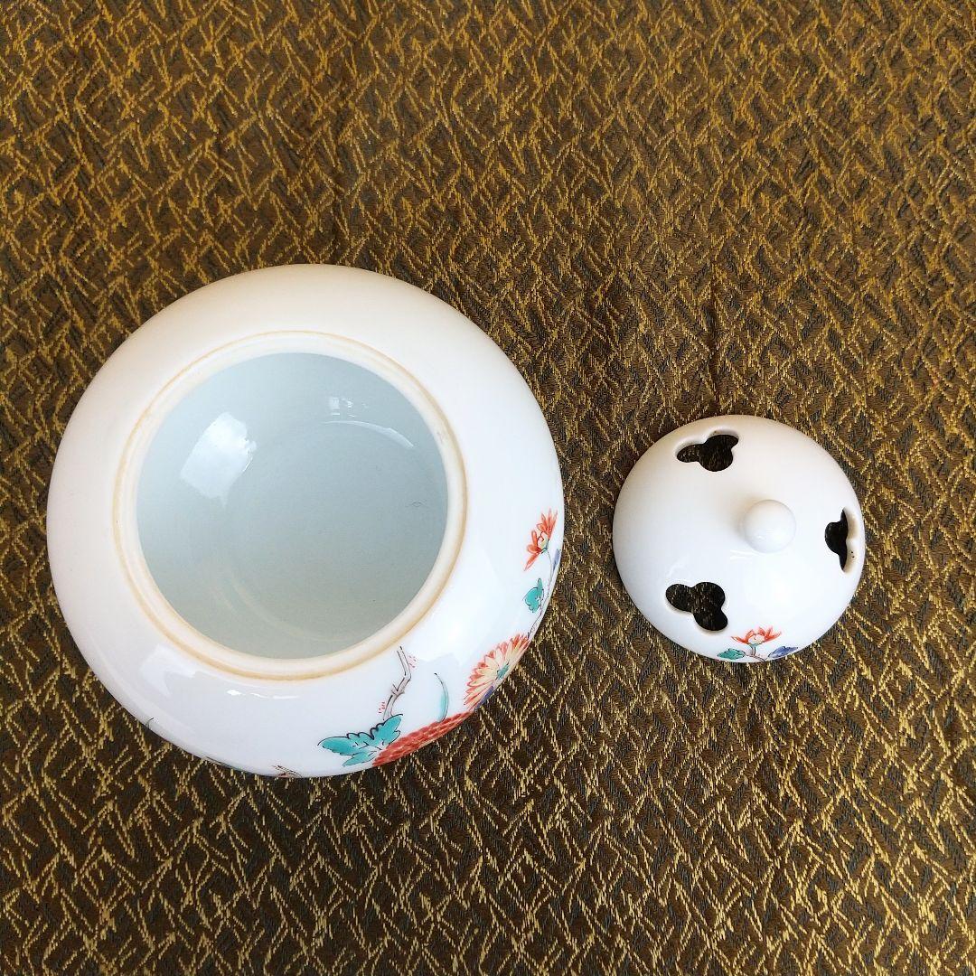 【お値下げしました！】13代　酒井田柿右衛門　花鳥文　香炉