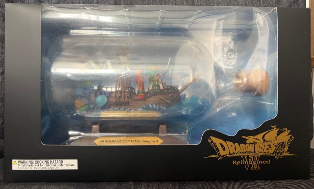 【限定品、送料無料】ドラゴンクエスト7 ボトルシップフィギュア