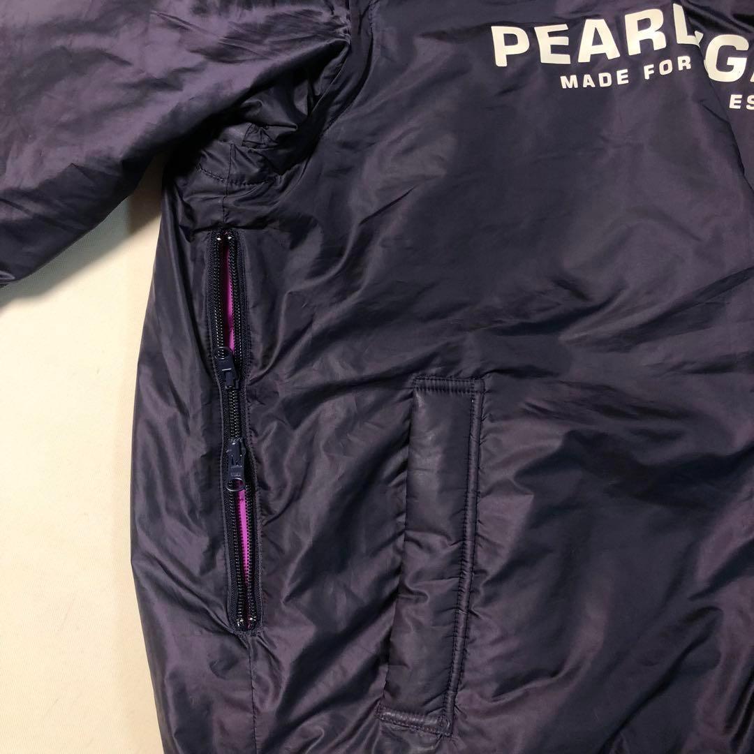 パーリーゲイツ★リバーシブル 中綿 2way ジャケット パープル サイズ5