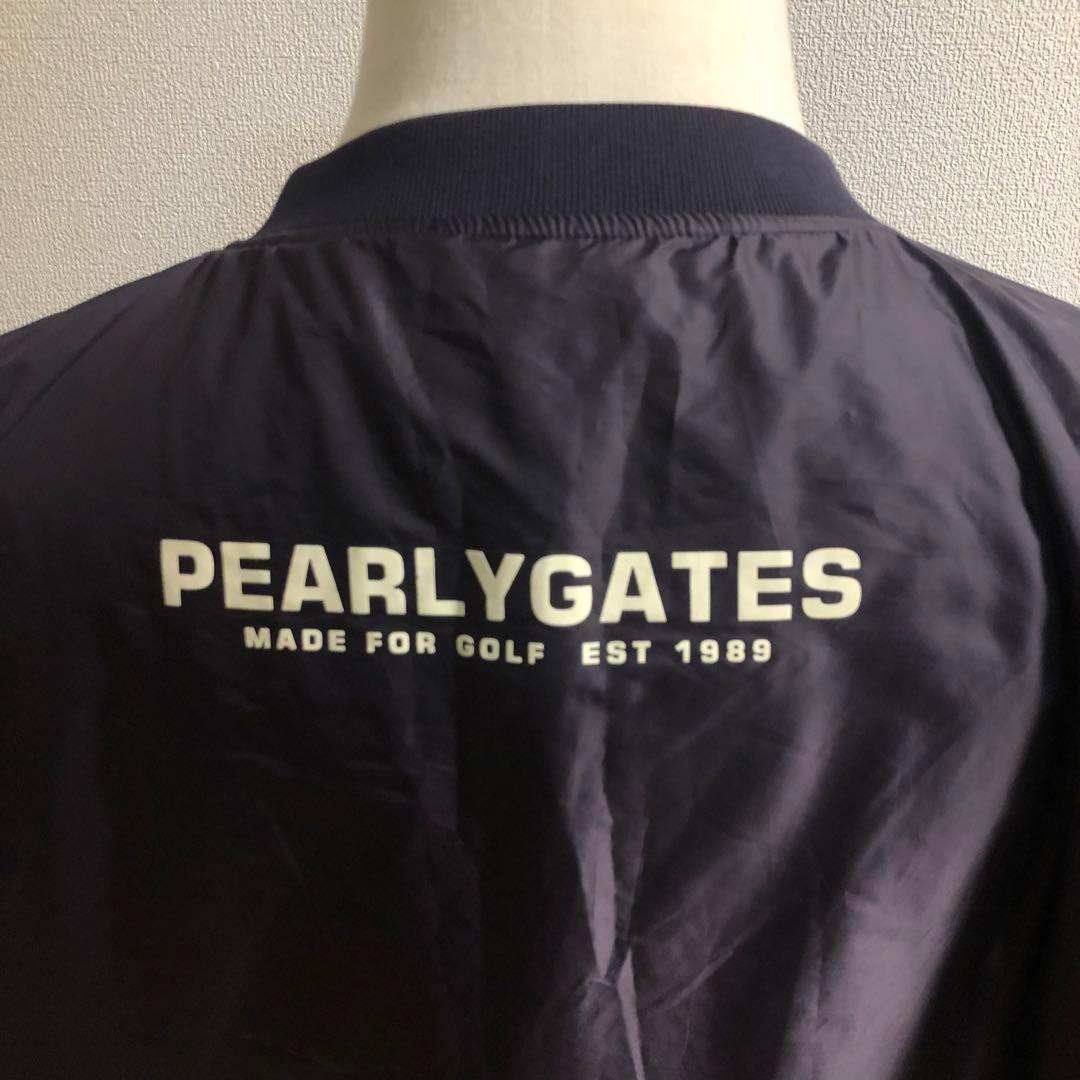 パーリーゲイツ★リバーシブル 中綿 2way ジャケット パープル サイズ5